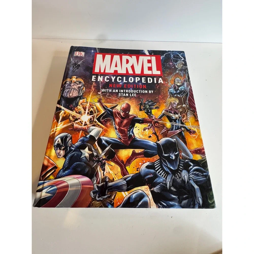 Marvel Encyclopedia New Edition DK Hardcover 2019 Stan‎ Lee Introduction